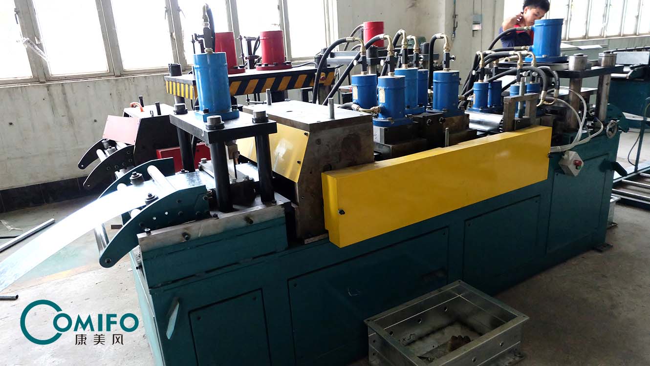 Volume damper production line Fire damper machine