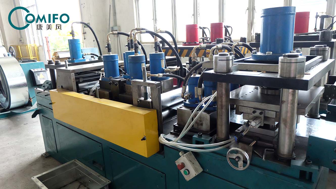 Volume damper production line Fire damper machine