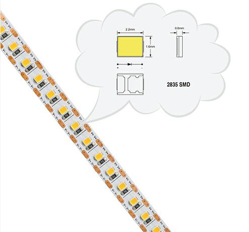Mini cutting SMD2835 One LED cuttable LED Strip 120Leds Light