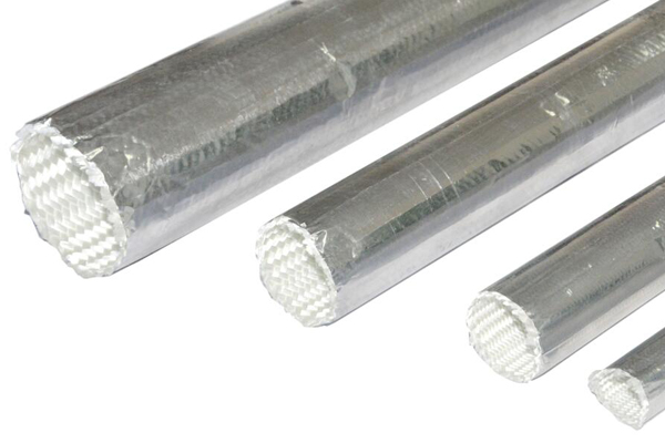 Glass fiber sleeve 100 E glass cloth High temperature resistance Color white