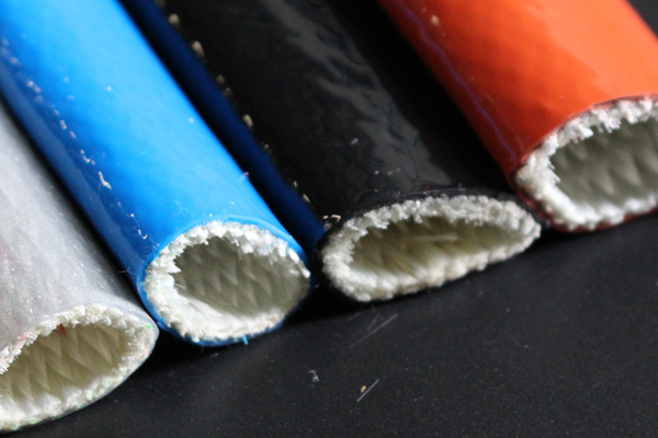 Glass fiber sleeve 100 E glass cloth High temperature resistance Color white