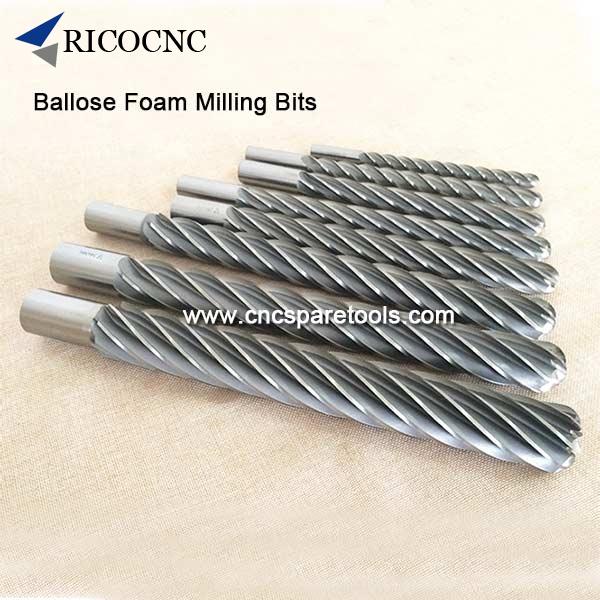 Ballnose Foam Router Bits for EPS Poly Foam Cutting