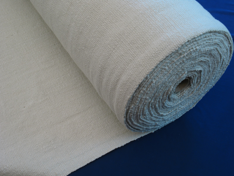 Ceramic Fiber Fabric high quality high temperature resistant fireproof and heat insulation color white 850gm2