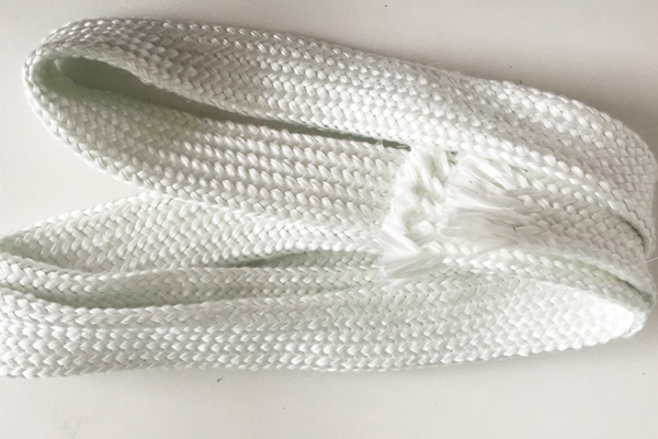 Glass fiber sleeve 100 E glass cloth High temperature resistance Color white
