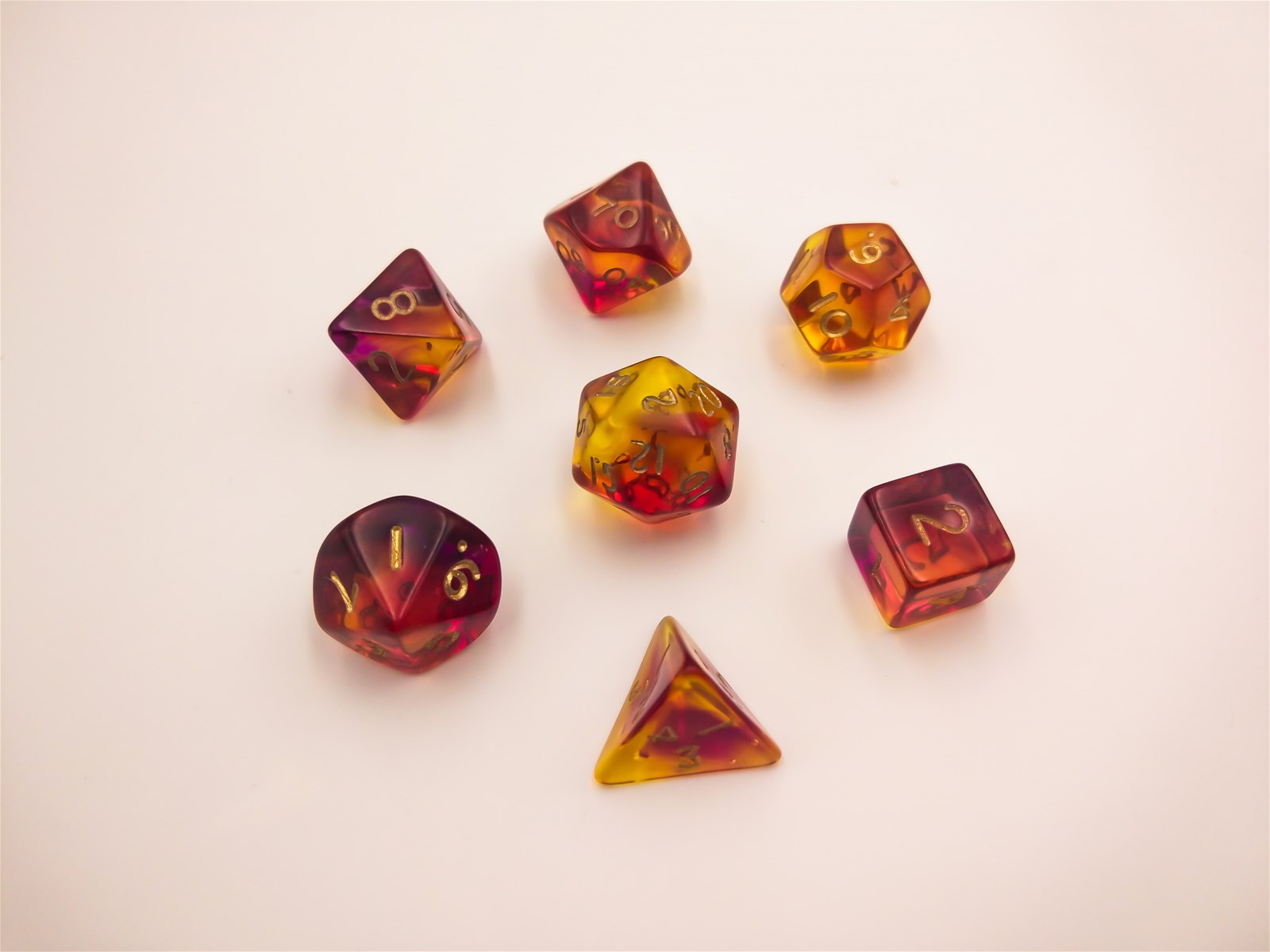 High Quality Plastic DicePlastic Dice Set