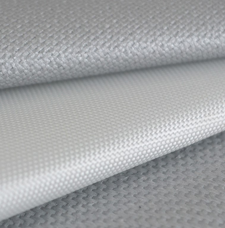 PU Coated Fiberglass Fabric cloth high quality good abrasion resistance color gray
