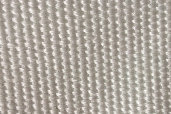 Texturized fiberglass fabric high quality heat insulation color white