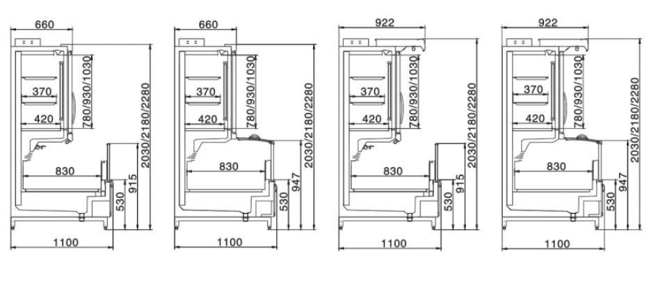 Refrigerated display merchandiser