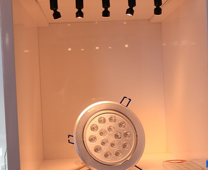 Tailor make 5W DC12V led showcase cabinet spotlight recessed LN7304DCL