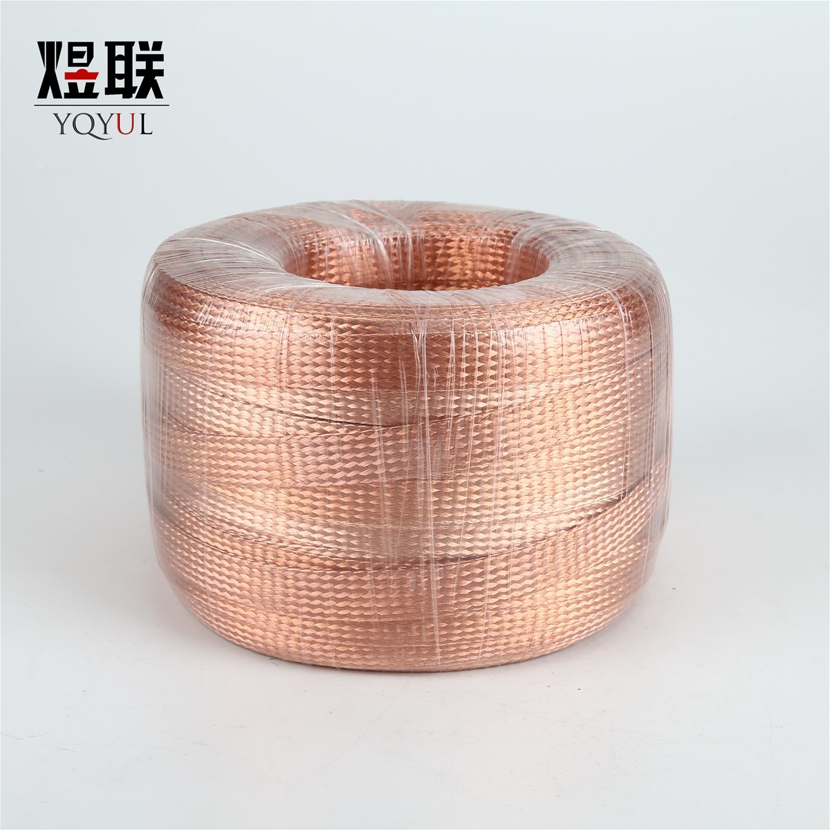 Flexible copper braided wire grounding wire flat tape