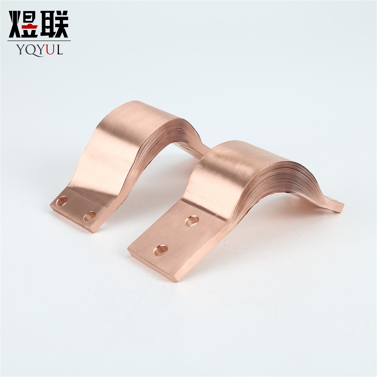 Laminated foil 01mm flexible copper conductor electrical shunt