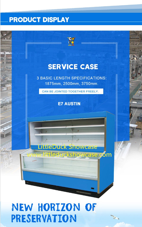 Supermarket DoubleTemperature Combine Cabinet