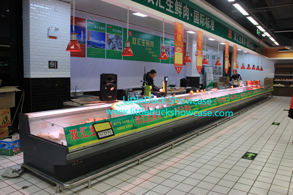 Supermarket Fresh meat Refrigerated Display Case