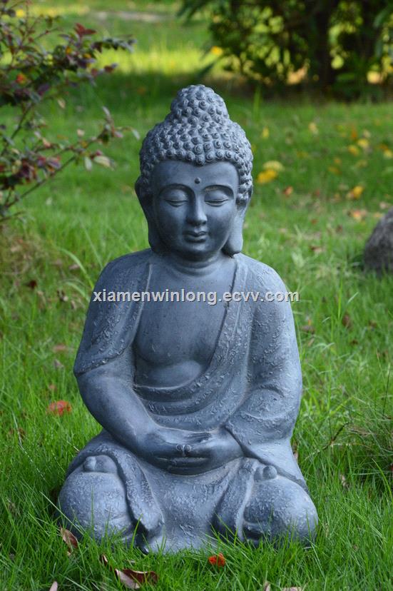 polyresin mgo concrete buddha deco for sales