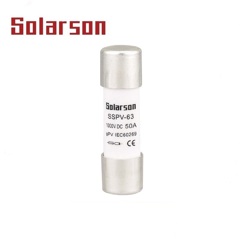 14X51mm 400V500V690V Solar PV Fuse Holder 2A 3A 4A 5A 6A 8A 10A 12A 15A 20A 25A 32A 35A 40A 50A 63A