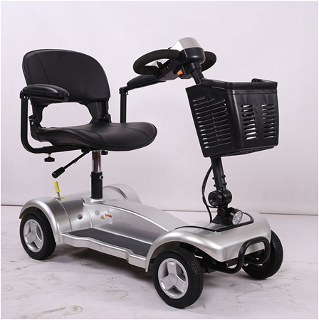 4wheels Lithium Mobilitry Mini Scooter for Sightseeing and Elderly