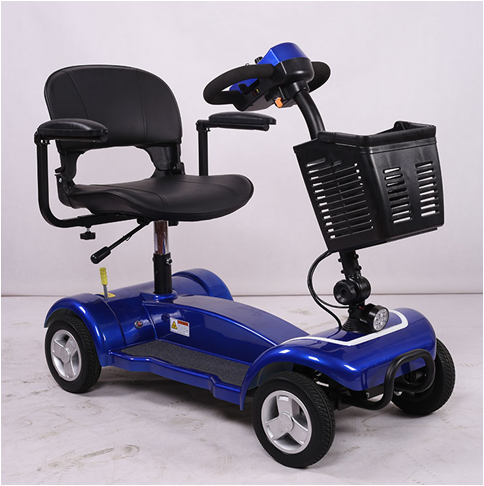 4wheels Lithium Mobilitry Mini Scooter for Sightseeing and Elderly