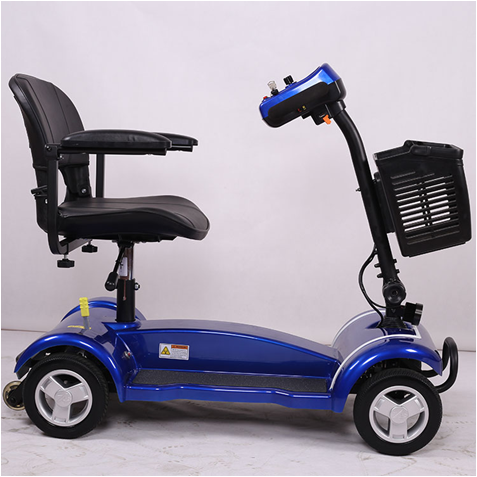 4wheels Lithium Mobilitry Mini Scooter for Sightseeing and Elderly