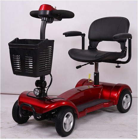 4wheels Lithium Mobilitry Mini Scooter for Sightseeing and Elderly