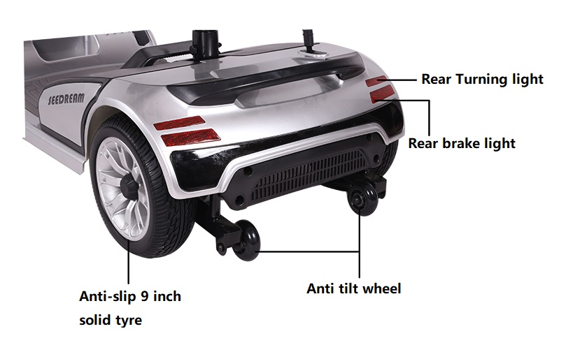 Mini Sightseeing Electric Scooter Adult disable scooter