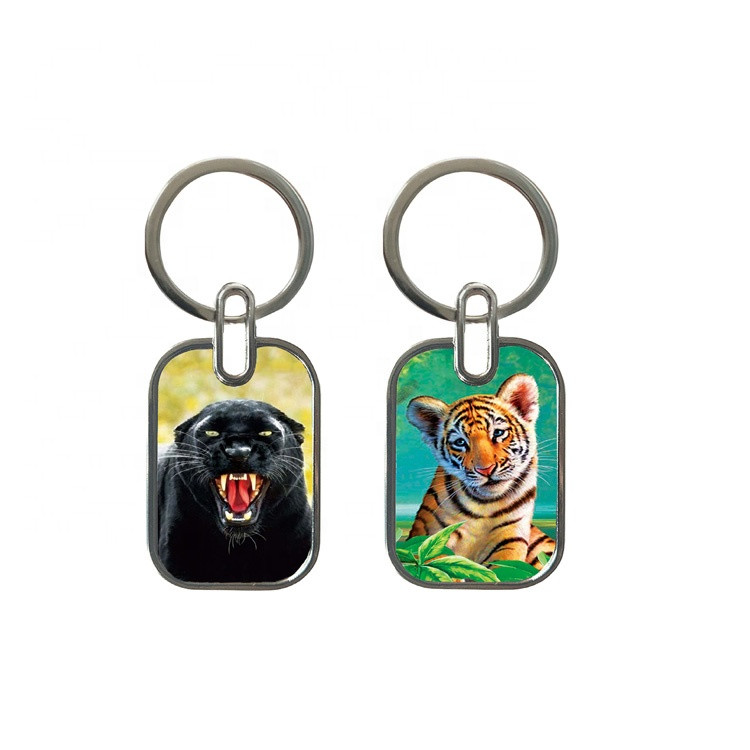 Suovenir gift Key chains 3D lenticular printing