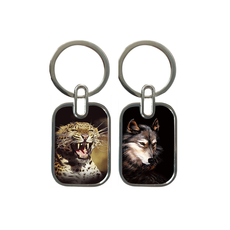 Suovenir gift Key chains 3D lenticular printing