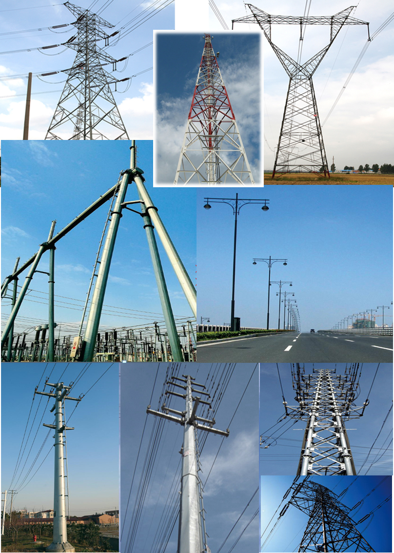 Top Grade Electric Distribution Angle Steel Tower Top Grade Electric Distribution Angle Steel Tower