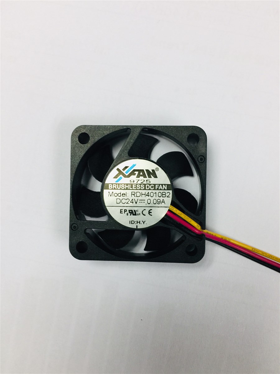 DC Axial Fan 40x40x10mm 24V 7000RPM 009A 3 wires