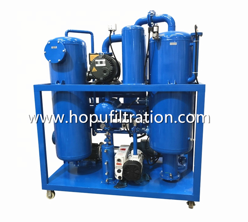 Fully enclosed trailer movable transformer oil processing and filtration machinerainproof easy to transport