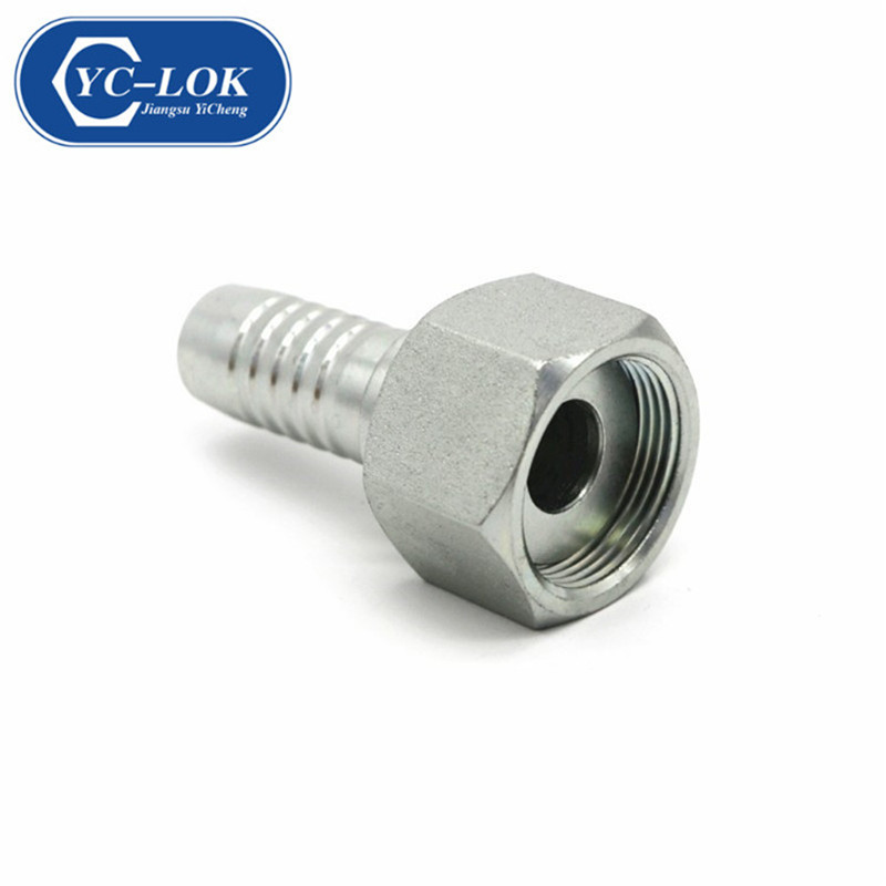 High density female BSP metric hose fitting hydraulic pipe fittings tube connector