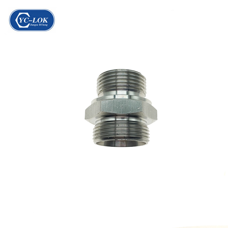 Prensa hydraulica Seal Fitting 1E Metric Male ORing Hydraulic adapter