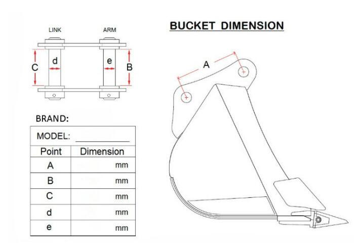 7 ton Hydraulic rock stone concrete breaker for small excavator