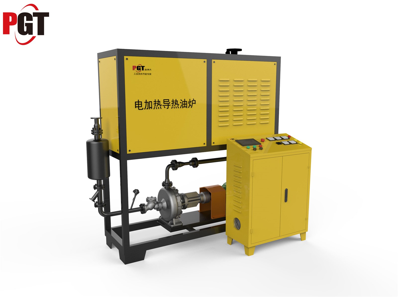 Industrial electric thermal oil heater