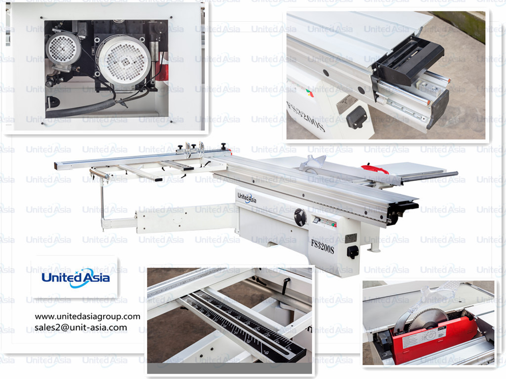 United Asia Industry Sliding table saw FS3200S