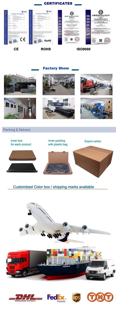fiber patch panel ODF 24 Port SC simplex