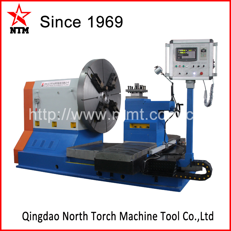 CNC Facing Lathe Machine for Turning Flange and BearingCK61100