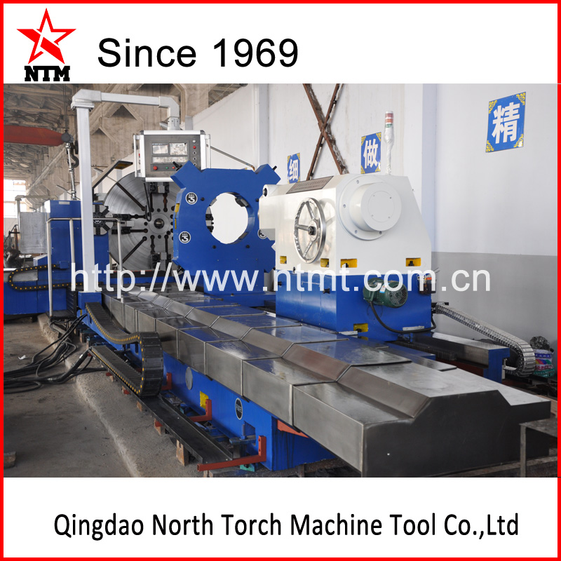 Professional Steel Roll Turning CNC Lathe Machine with 2 years quality warrantyCK84125