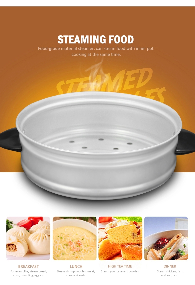 Double bottom magnetic pressure cooker