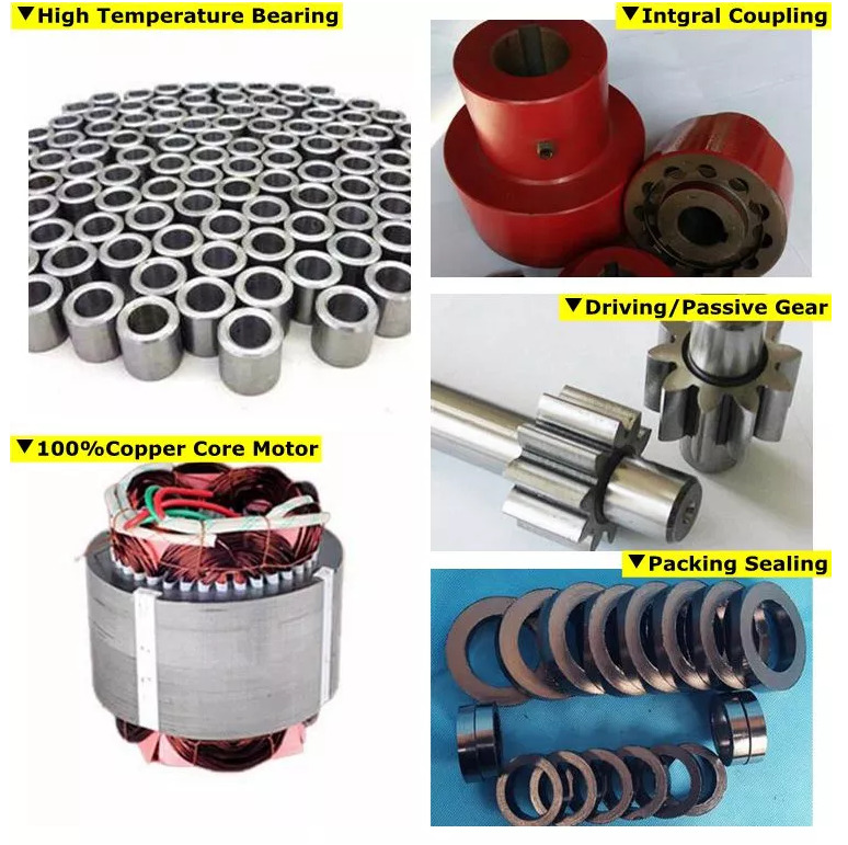 Cheap gear pump for food processing line