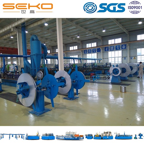 Industrial Bright Annealing Coil Stainless Steel Welded Pipe Production Line