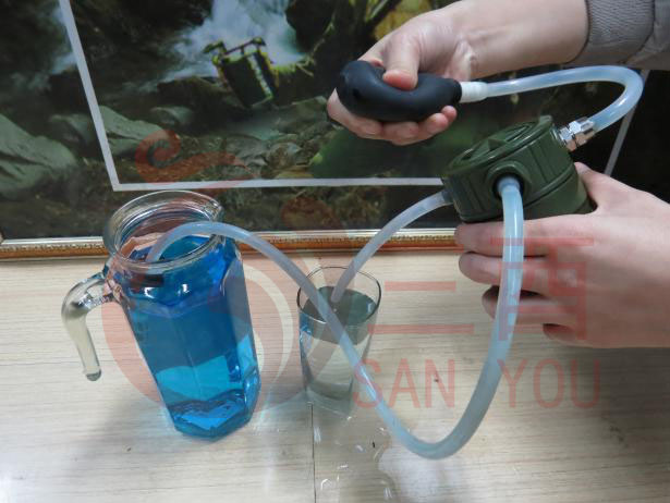 Soldier Water Purifier Outdoor Portable Filter Emergency Rescue Water Purifier SAN YOU First Aid