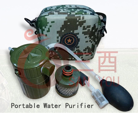 Soldier Water Purifier Outdoor Portable Filter Emergency Rescue Water Purifier SAN YOU First Aid