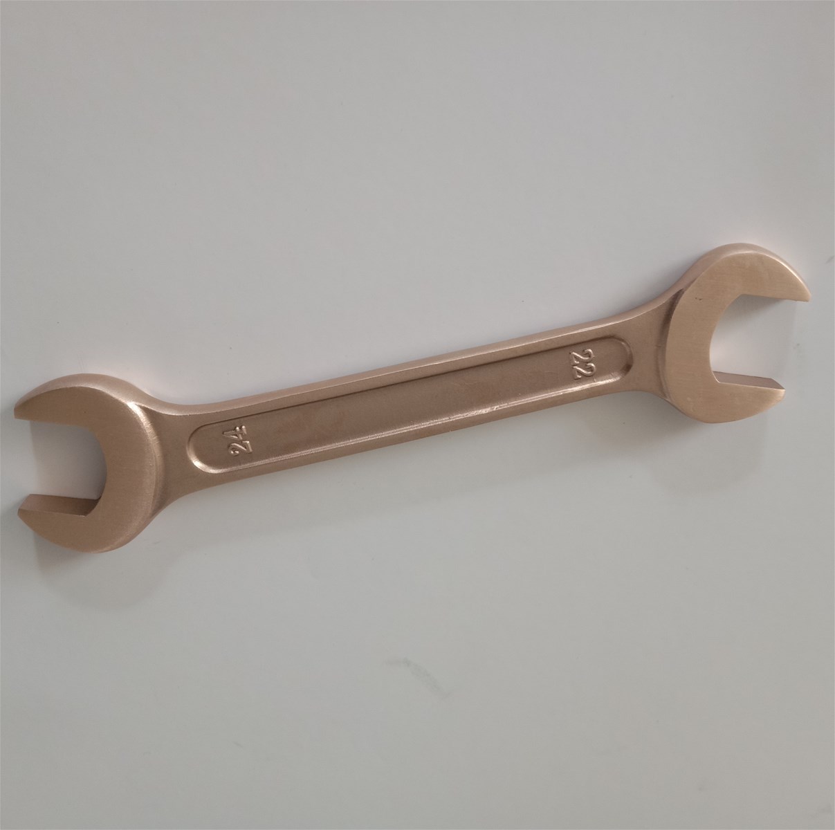 non sparking tools double open spanner in beryllium copper or aluminum bronze