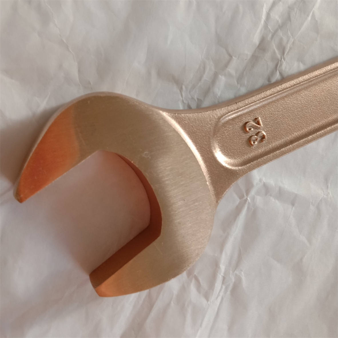 non sparking tools double open spanner in beryllium copper or aluminum bronze