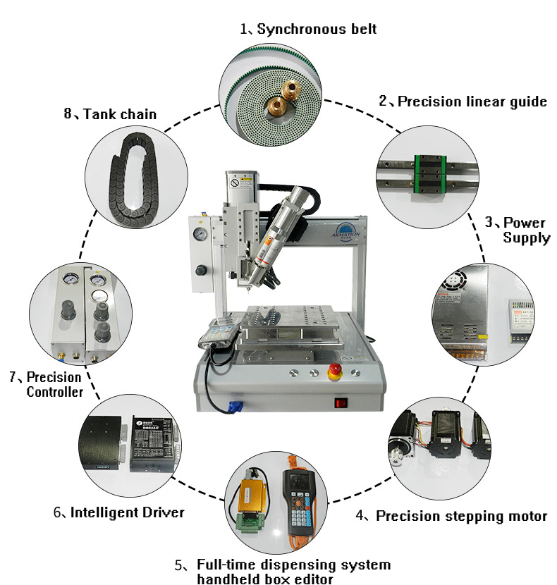 XHL331 3Axis glue dispenser machine XHL331 3Axis glue dispenser machine