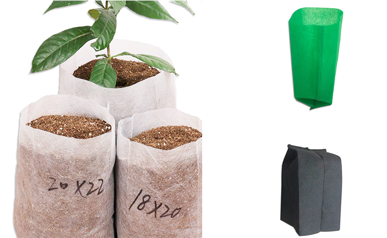 China Supplier Mothproof 100Polypropylene Nonwoven Fabric Plant Nursery Bag