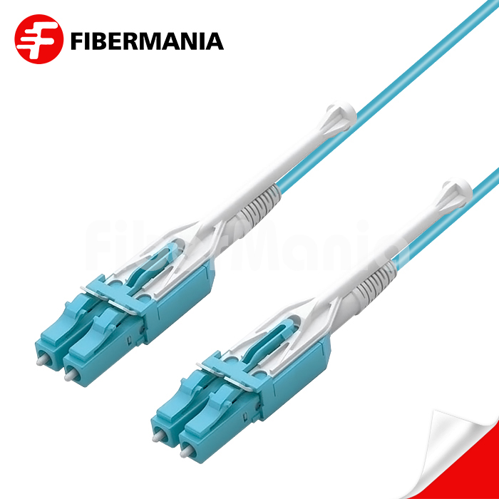 1m LCUpcLCUpc Uniboot Duplex with Pull Tab 10g 50125 Om3 Multimode Ofnr Fiber Optic Patch Cable 20mm Aqua 1m LCUpcLCUpc Uniboot Duplex with Pull Tab 10g 50125 Om3 Multimode Ofnr Fiber Optic Patch Cable 20mm Aqua