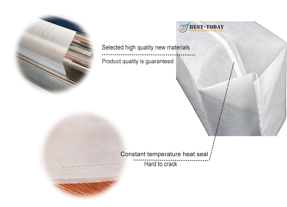 China Supplier Mothproof 100Polypropylene Nonwoven Fabric Plant Nursery Bag