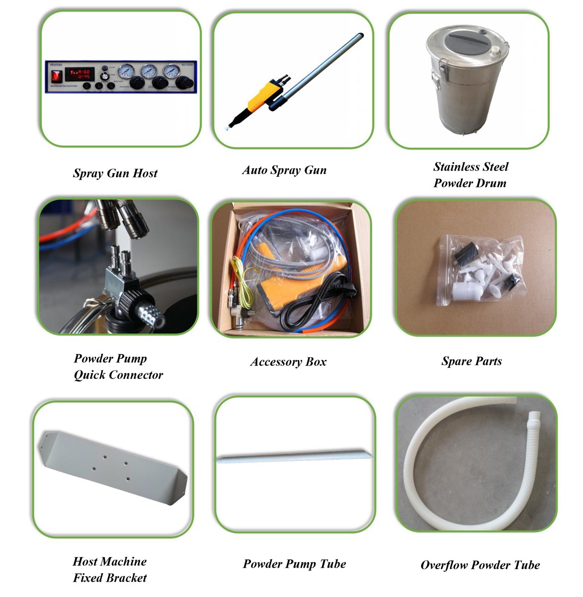 Economical Powder Coating Spray Gun for Painting