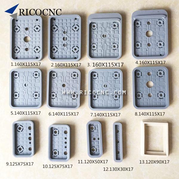 140x115x17mm Vacuum Suction Pad Pod Covers for CNC Router